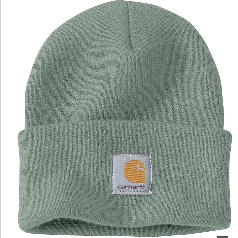 Carhartt Sage Green Knit Beanie